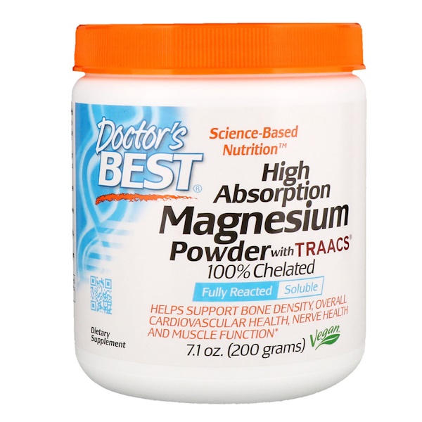 High Absorption Magnesium - Powder - 200 grams DrBest