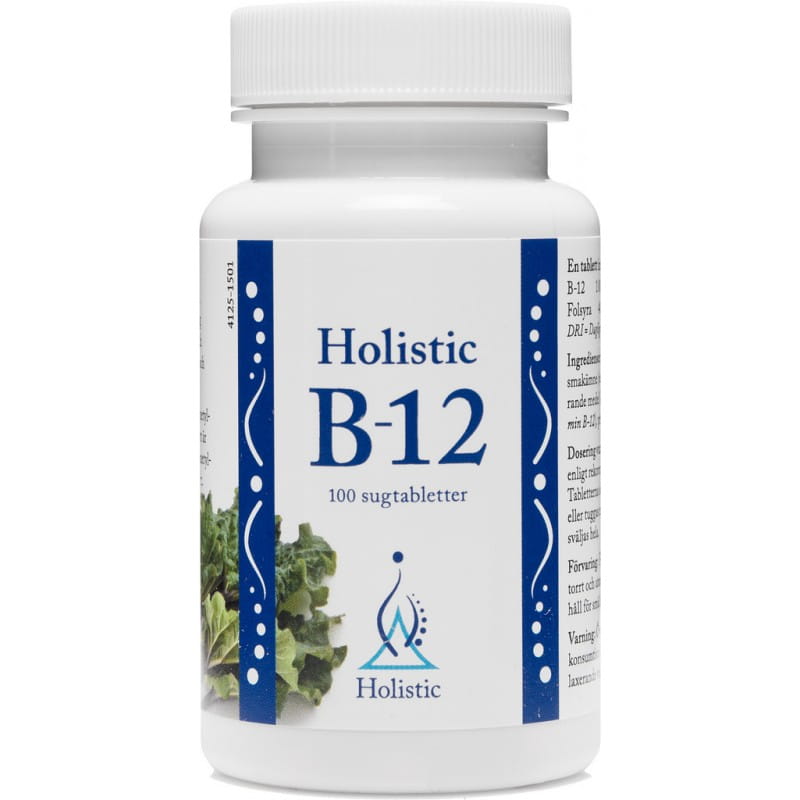 Holistic B-12 1000 µg (metylkobalamina 1000 µg + kwas foliowy 400 µg)