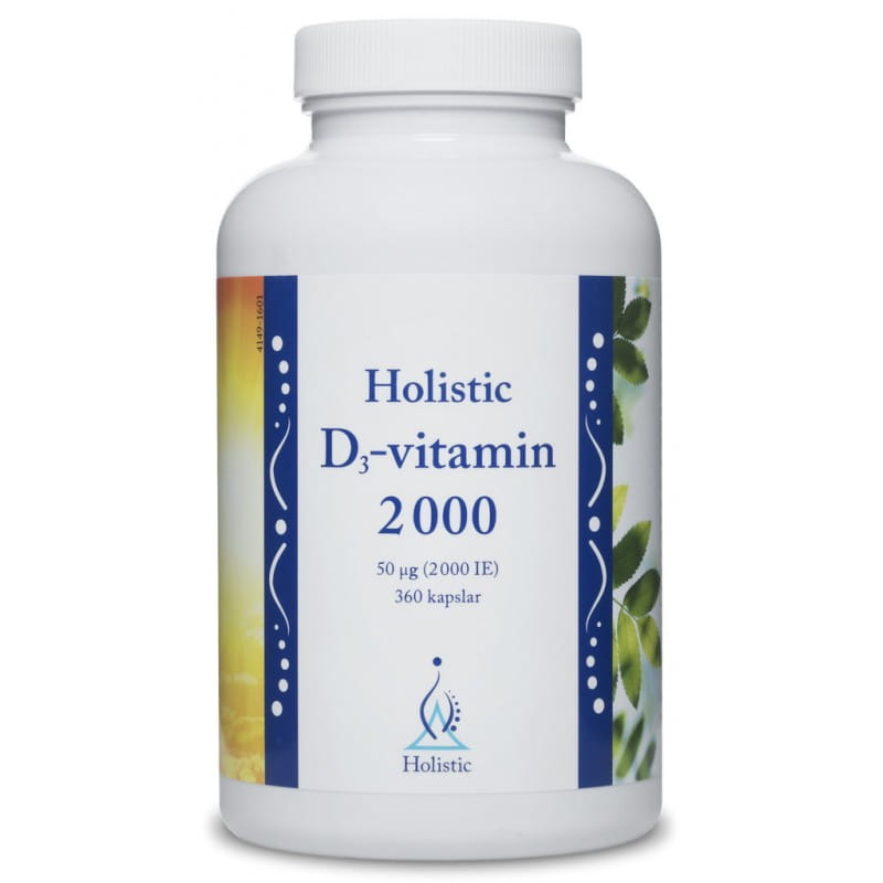 Holistic D-vitamin 2000 (50 μg cholekalcyferol) 360kp