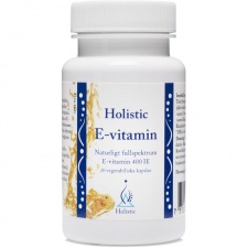 Holistic E-vitamin (tokotrienole i tokoferole 400 IU - 268 mg)