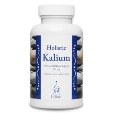 Holistic Kalium 255mg (organiczny potas - jabłczan potasu, cytrynian potasu)