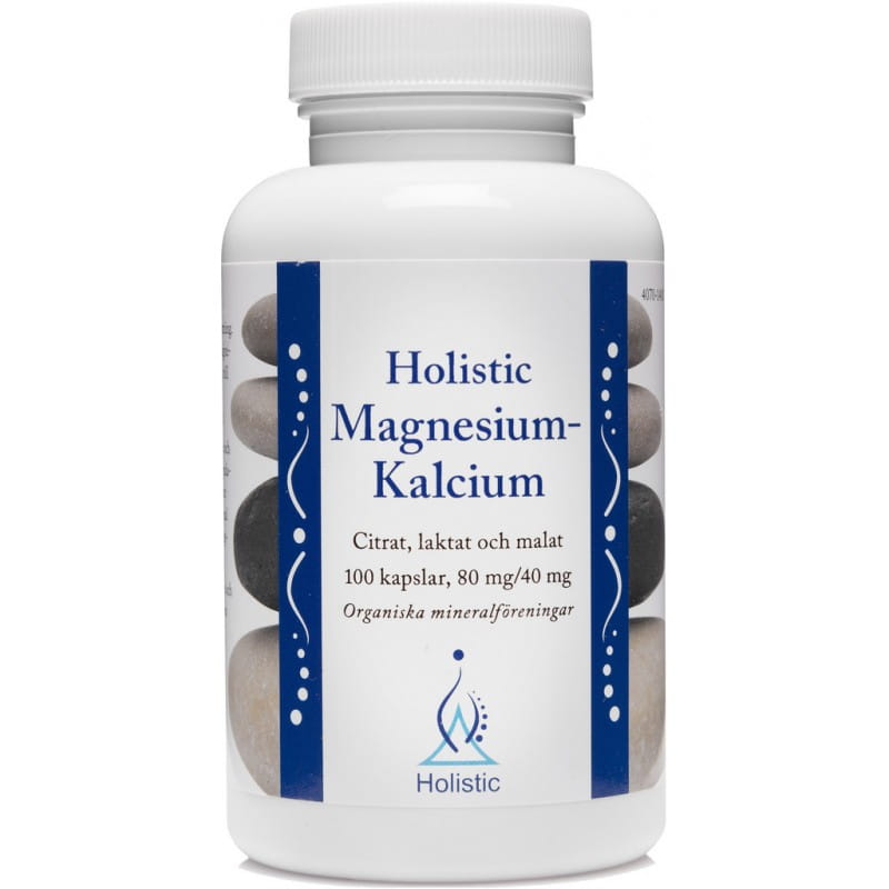 Holistic Magnesium-Kalcium 80/40mg (organiczny magnez i wapń)