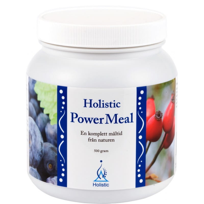 Holistic PowerMeal (pokrzywa, lecytyna, dzika róża, chlorella, lukrecja ...)