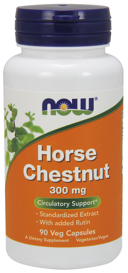 Horse Chestnut Kasztanowiec 300 mg - 90 Veg Nowfoods