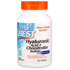 Hyaluronic Acid + Chondroitin Sulfate with BioCell Collagen - 60 caps DrBest