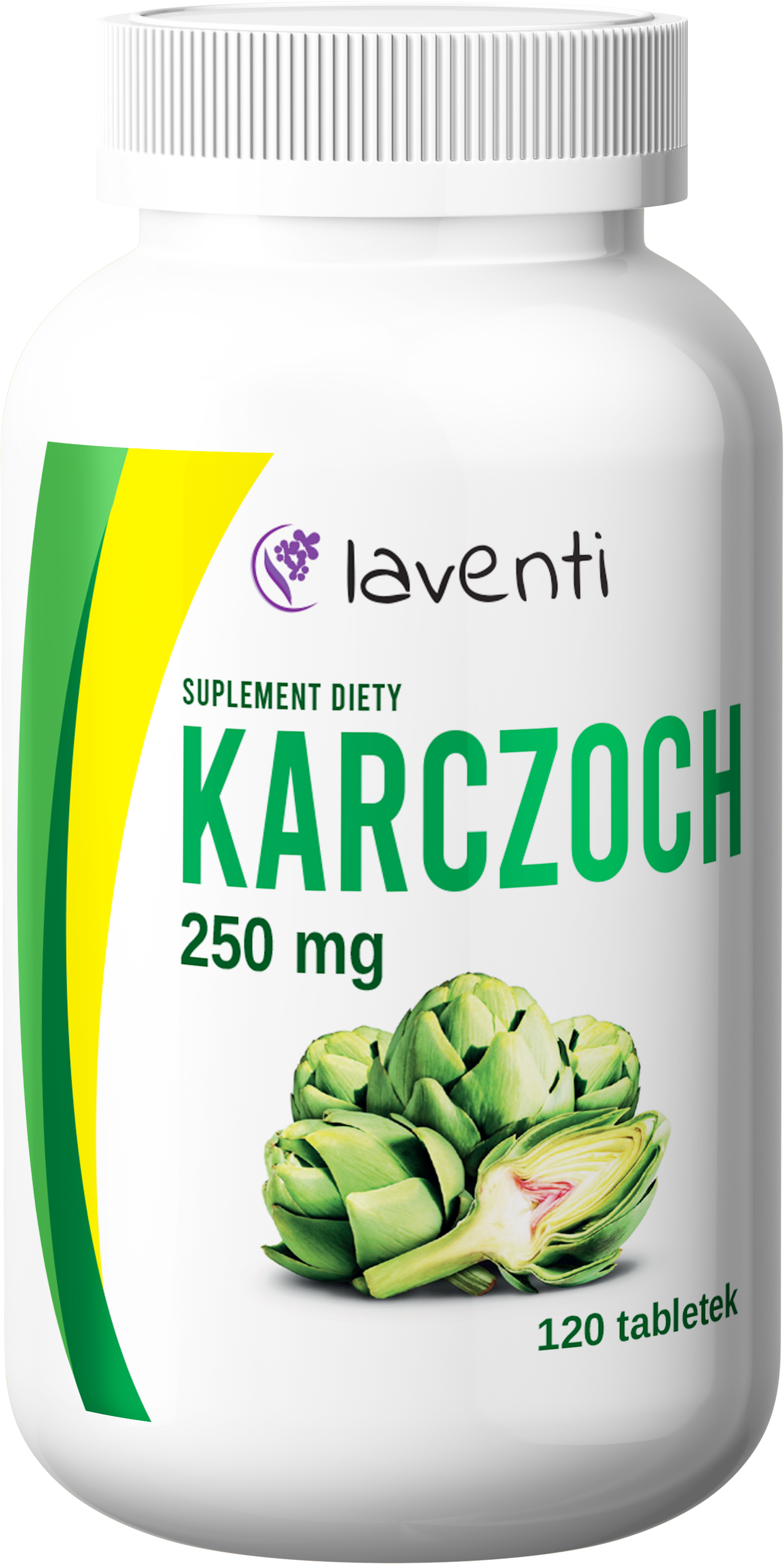 Karczoch 250 mg, 120 tabletek Laventi
