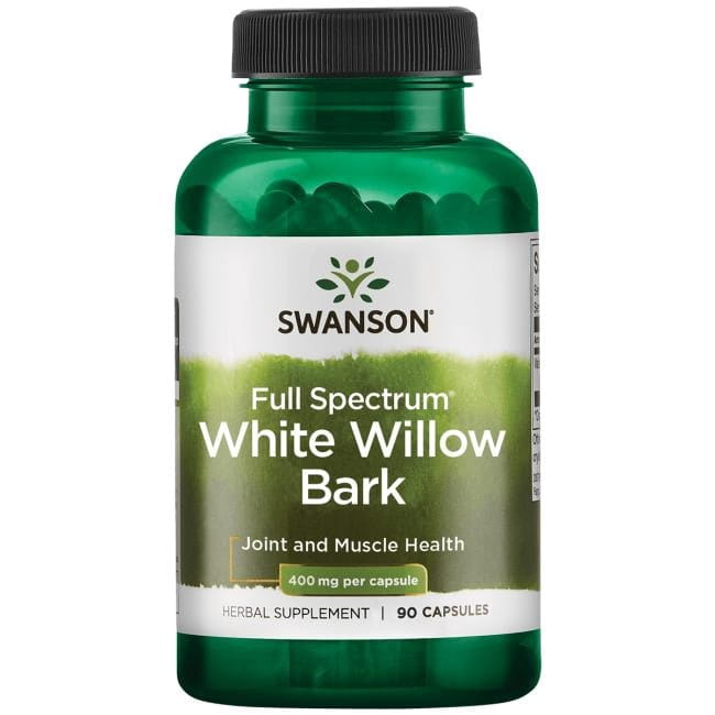 Kora wierzby białej White willow 400mg 90kaps Swanson