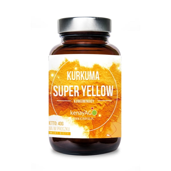 KURKUMA SUPER YELLOW rozpuszczalny ekstrakt 40 g Kenay