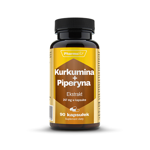 Kurkumina + piperyna 90 kaps | Pharmovit