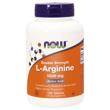 L-Arginina podwójna moc – 1000 mg – 120 tabletek Nowfoods