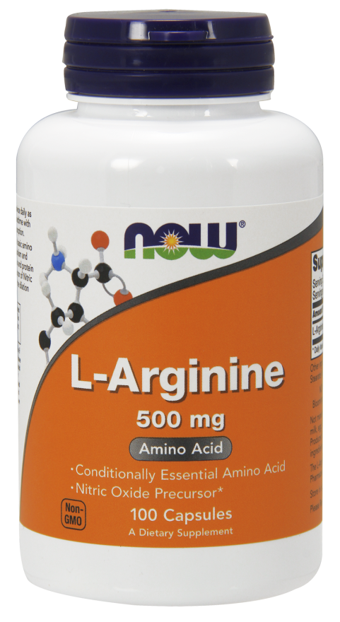L-Arginine 500 mg - 100 Caps