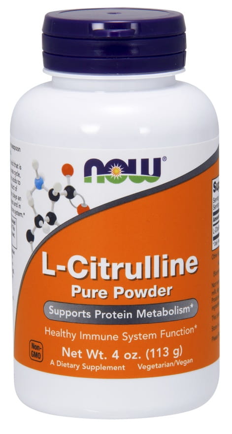 L-Citrulline - Pure Powder - 113 grams Nowfoods