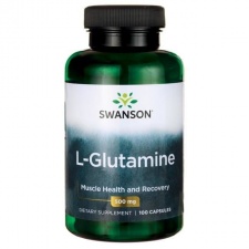 L-glutamina 500mg Swanson