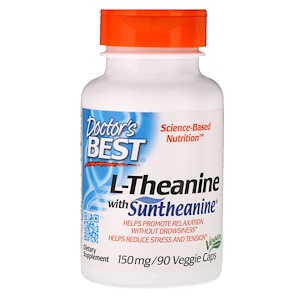 L-Theanine with Suntheanine, 150mg - 90 vcaps DrBest