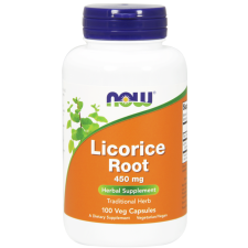 Lukrecja Licorice Root 450 mg 100kp Nowfoods