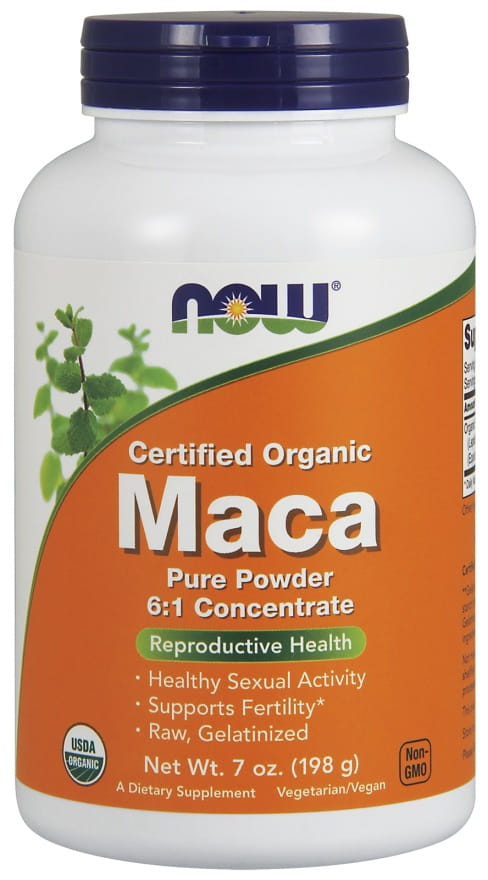 Maca 6:1 Concentrate - Pure Powder - 198 grams Nowfoods