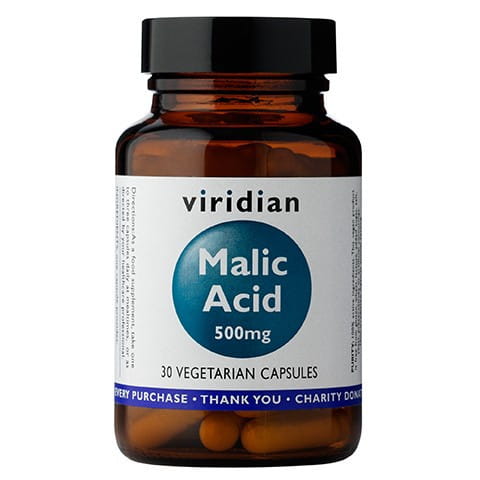 Malic Acid 30 kapsułek Viridian