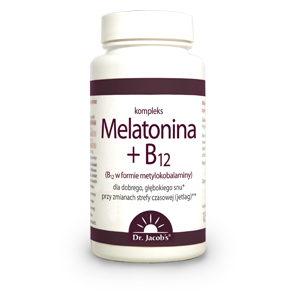 Melatonina + B12 60 tab DrJacobs