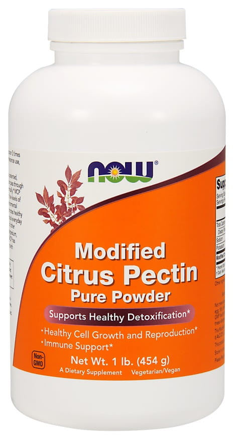 Modified Citrus Pectin - Pure Powder - 454 grams Nowfoods