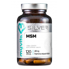 MSM 600 mg 120 kaps Silver Myvita