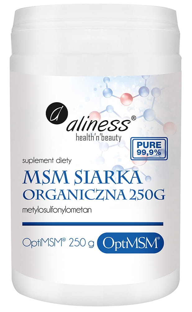 MSM Siarka Organiczna 250 g Aliness