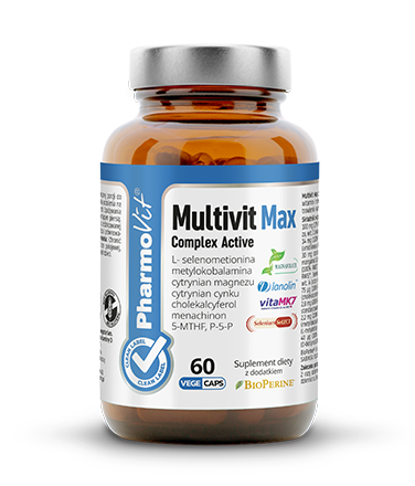 Multivit Max Complex Active Clean Label