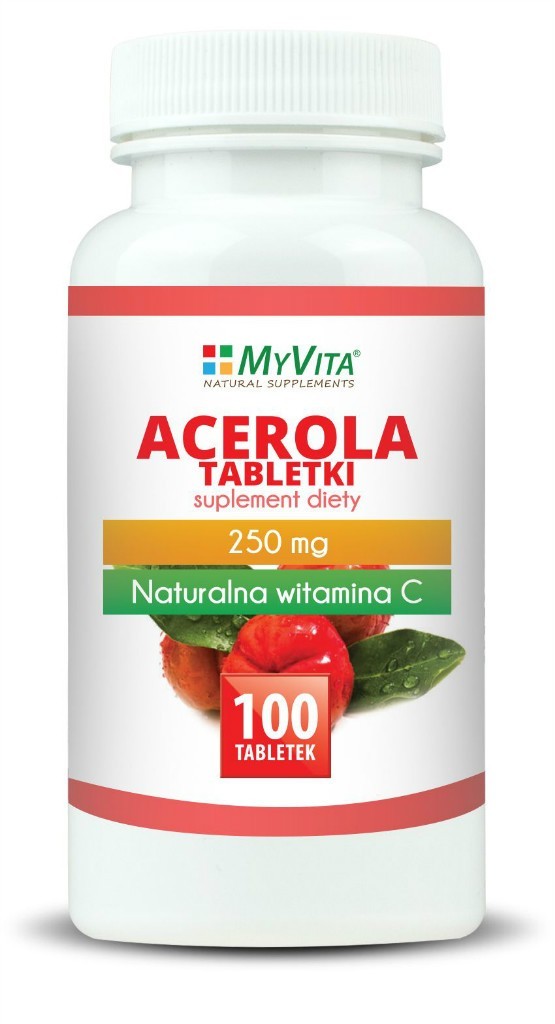Acerola Bio Proszek 100tb (Myvita)