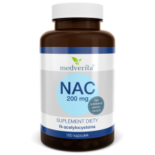 NAC 200 mg N-acetylocysteina - 180 kapsułek Medverita