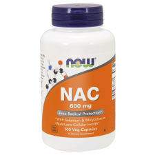 NAC 600 mg – 100 kapsułek weget Nowfoods