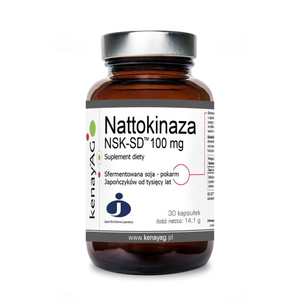 Nattokinaza 100 mg NSK-SD (60 kapsułek) KENAY