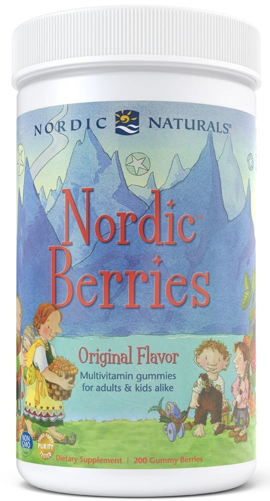 Nordic Berries Multivitamin, Original Flavor - 200 gummy berries Nordic Naturals