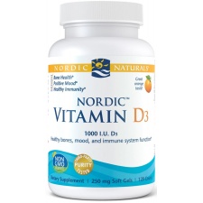 Nordic Vitamin D3, 1000 IU - 120 softgels Nordic Naturals