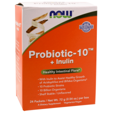 PROBIOTIC-10 + INULIN 24PACK Nowfoods