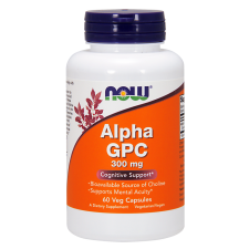 Alpha GPC 300 mg - 60 Veg kaps Nowfoods