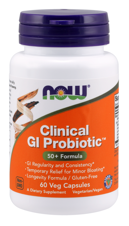 Clinical GI propbiotyk 60kaps Nowfoods