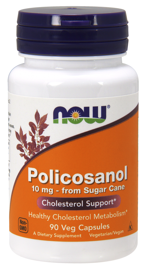 NowFoods ​Policosanol 10 mg - 90 Veg Kapsułki