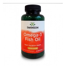 Omega-3 smak cytrynowy 60 żelek Swanson
