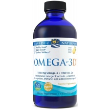 Omega-3D, 1560mg Lemon - 237 ml. Nordic Naturals