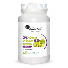 OPC exGrapeSeeds 400 mg x 100 vege caps. ALiness