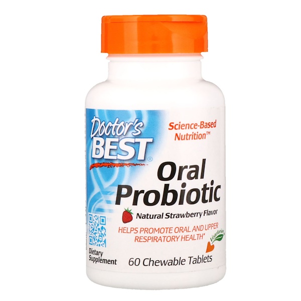 Oral Probiotic - 60 chewable tabs DrBest