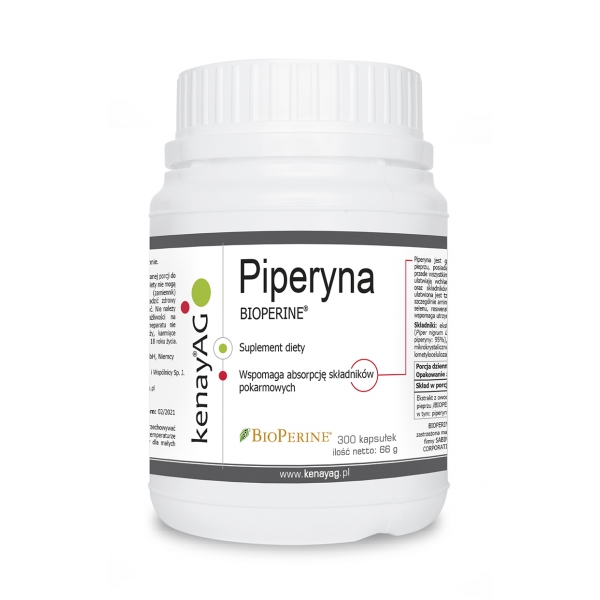 Piperyna (BIOPERINE) 60kp KENAY