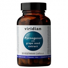 Pycnogenol with grape seed extract 30kp Viridian