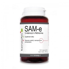SAM-e S-Adenosyl-L-Methionine (120 kapsułek) KENAY