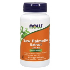 Saw Palmetto Extract with Pumpkin Seed Oil, 320mg - 90 veggie softgels Nowfoods
