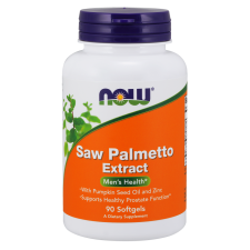 Saw Palmetto Extract with Pumpkin Seed Oil and Zinc, 80mg - 90 softgels Nowfoods