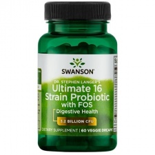 Ultimate 16 strain probiotic 60kaps Swanson