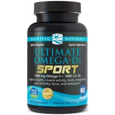Ultimate Omega-D3 Sport, 1480mg Lemon - 60 softgels Nordic Naturals