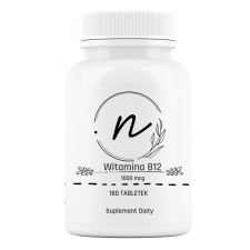 Witamina B12 Metylokobalamina 1000 mcg 180tb NaturePro
