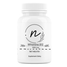 Witamina B12 Metylokobalamina 5000 mcg 180tb NaturePro