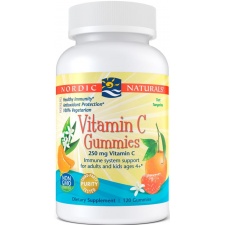 Witamina C Gummies, 250mg Tangerine - 120 gummies Nordic Naturals
